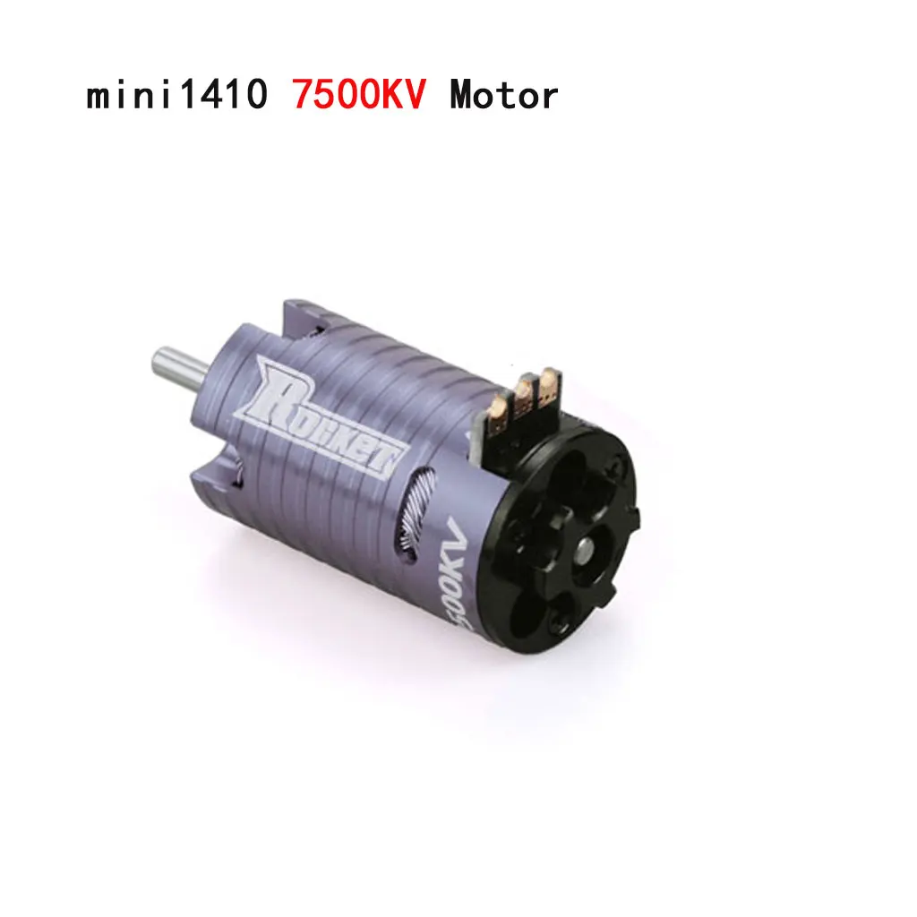 High-Performance Rocket Mini Brushless Motor with 18A ESC for RC Cars