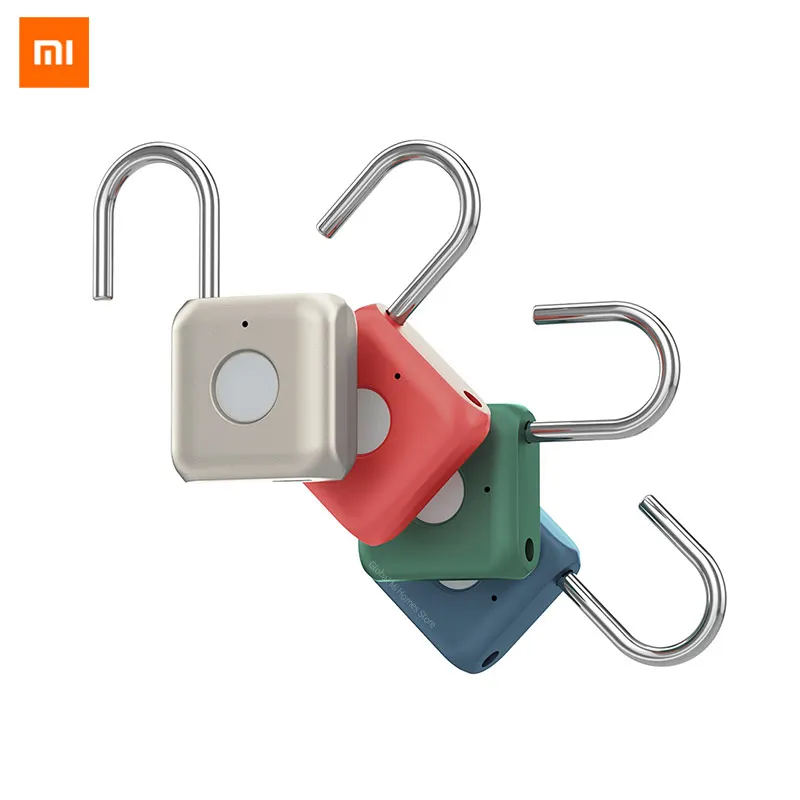  Xiaomi Mijia YD Intelligent Fingerprint Lock Padlock Kitty Hardcore Technology Fingerprint Open Sma - 4000191674745