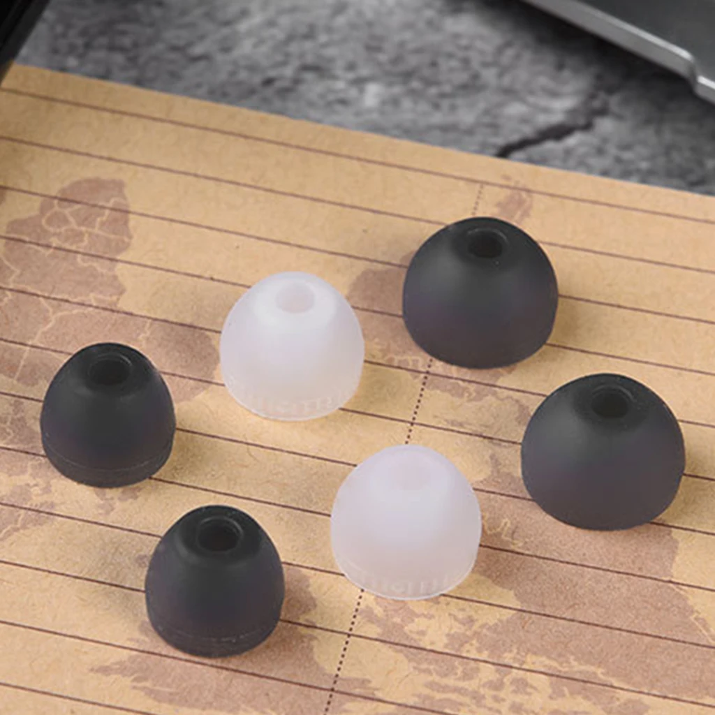8 Pieces In Ear Eartips Silicone Headset Cap for Sony MDR-EX750BT/WI-1000X/WI-H700 Headphone Earphone 12mm 13mm Earbuds Tips