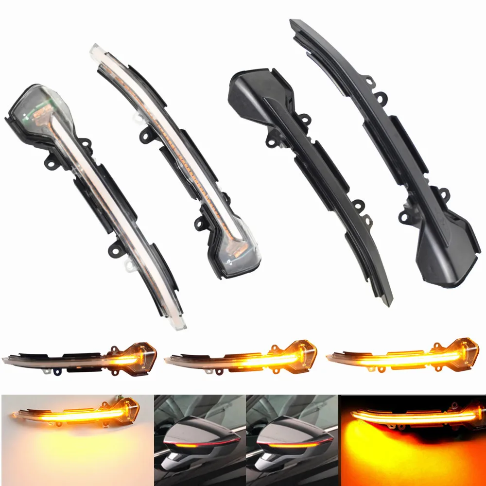 QKLsudua Dynamic LED Turn Signal Lights For Seat Leon/Ibiza/Arona - Sequential Blinker - View #5