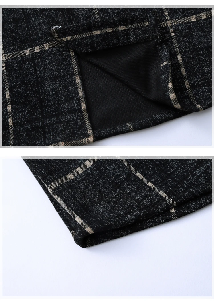 Рубашка для мужчин s Slim Fit с длинными рукавами, рубашки для мужчин, мужская рубашка в стиле кэжуал, 2019, осенняя клетчатая M-7XL, Chemise Homme