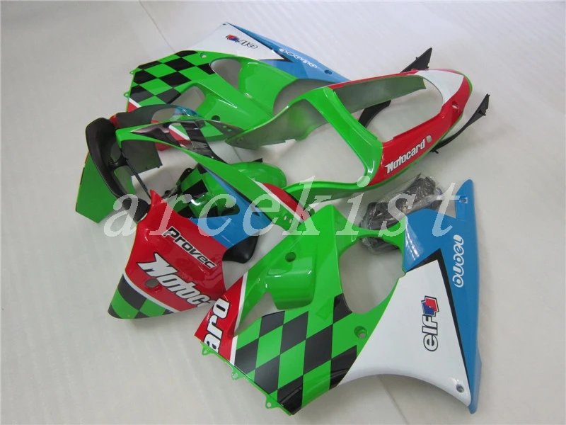 

OEM Quality Injection Mold Motorcycle New ABS Fairings kits Fit For kawasaki Ninja ZX-6R ZX6R 636 2000 2001 2002 green red blue