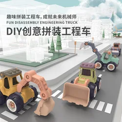 Bloques de construcción de camiones, vehículo de ingeniería, varias técnicas deportivas, montaje mecánico y eléctrico de juguetes de modelos de automóviles