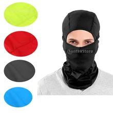 Дышащая Балаклава, лыжная маска для лица, ветрозащитная, мужская, женская, теплая, с капюшоном, зима, осень, маски, синий, желтый, зеленый, черный, красный
