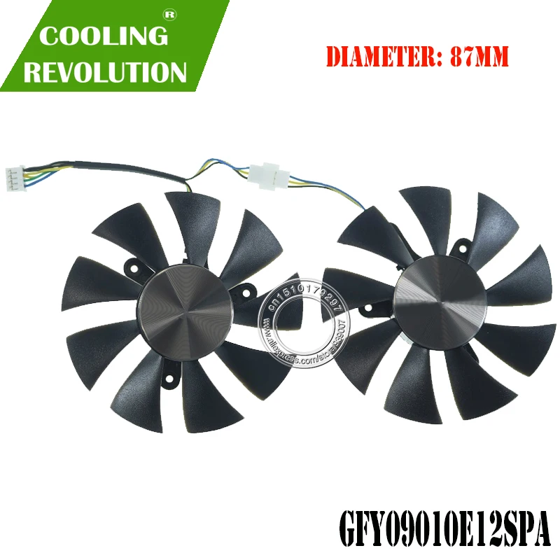 Бесплатная доставка 2 шт./лот GA91S2H GFY09010E12SPA 42*42*42 мм 4Pin 86 VGA вентилятор для Zotac GTX1070 мини Охлаждения