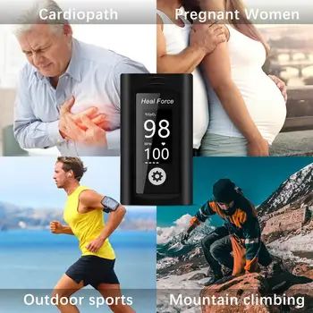 

Finger Pulse Oximeters Blood oxygen Sturations Digital Fingertip Medidor Oxigeno Heart rate monitor Oximetro de dedo Oximeters