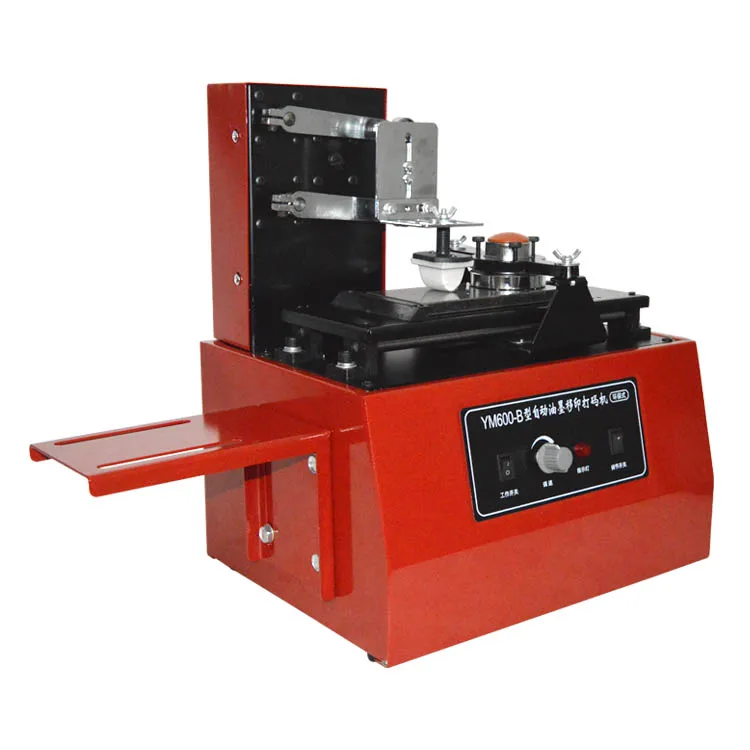 YM-600B машина для кодирования чернил, автоматическая печатная машина, флакон, нижняя крышка, производственная Дата, печать, струйный принтер, машина 220 В