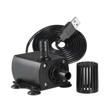 

High quality Brushless pump USB DC 5V input Water Pump Fountain Water Pump Brushless Water Pump With a filter CD
