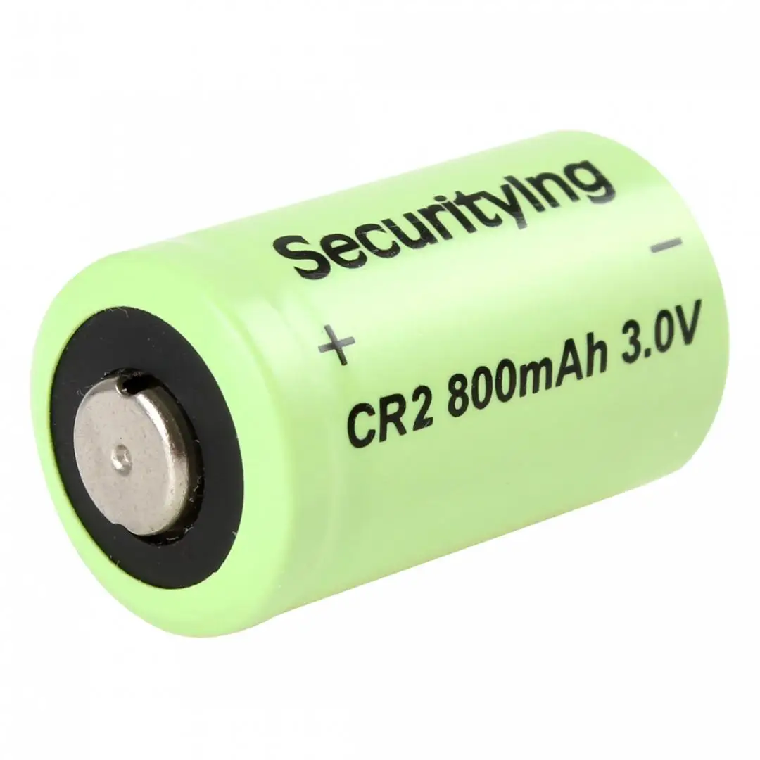 Безопасная литиевая батарея 3,0 V/800 mAh CR2 Green