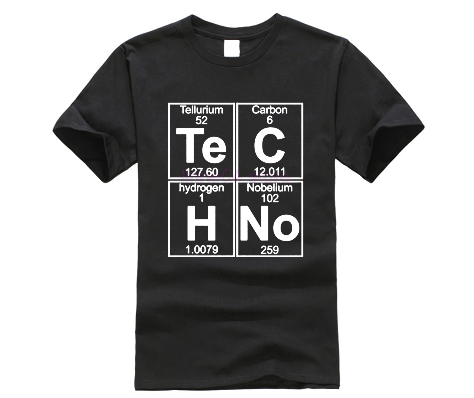2019 Топ в стиле хип-хоп забавные Графические футболки для мужчин Te-C-H-No techno pop