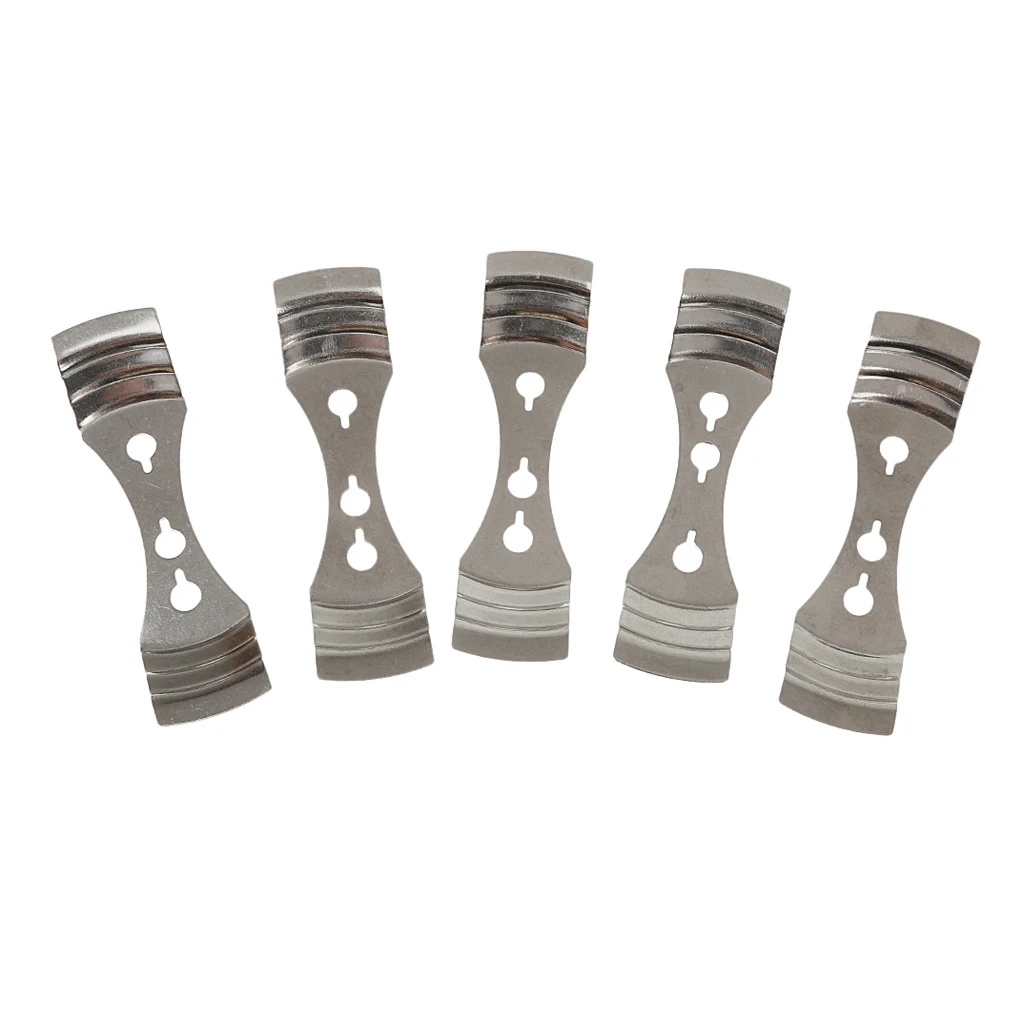 Pack of 5pcs Metal Candle Wick Centering Devices - (DIY Candles Wicks Centering Device, Silver)