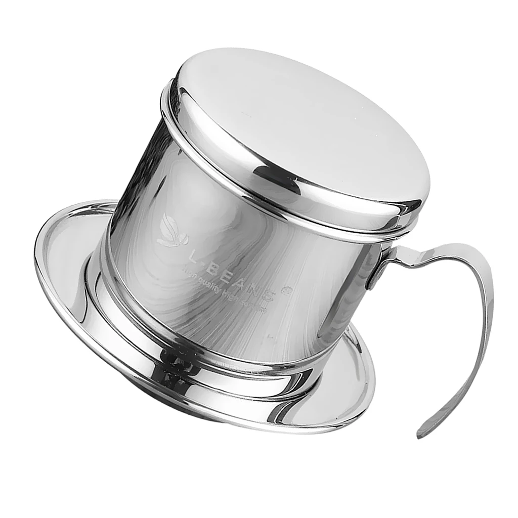 Stainless Steel Coffee Maker Bean Drip Filter Baristas Cup Drip Home Outdoor