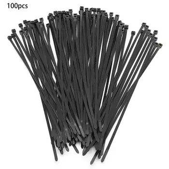 

Self-Locking Nylon Cable Ties Cable Management Wire Storage Tying Wire Harness Cable Wire Zip Ties 100 Pieces