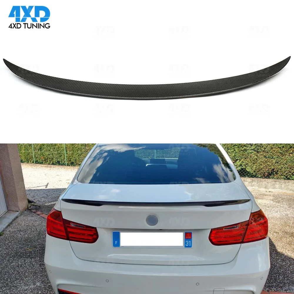 F30 спойлер из углеродного волокна P Style для BMW F80 M3 316i 318i 320i 328i 335i задний багажника 2012
