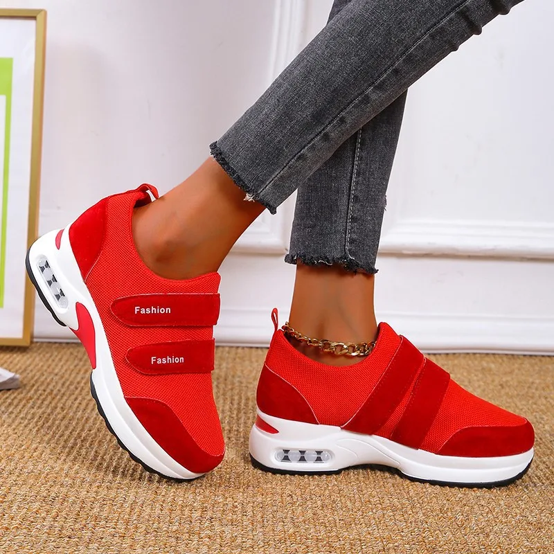 2022 New Mesh Breathable Shoes for Woman Sneakers Tenis Feminino Zapatos De Mujer Casual Plus Size 43 Platform Shoes Lady