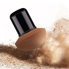 Грибной пуф для макияжа спонж для нанесения пудры косметические спонжи Женская основа Губка Макияж инструменты косметический спонж для макияжа