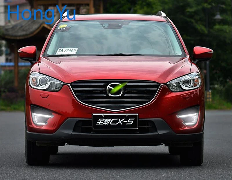 Для Mazda CX 5 CX5 2012 2013 2014 2015 2016 дневные ходовые огни светодиодные противотуманные