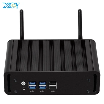 

XCY Mini PC Intel Core i7 4500U i5 4200U DDR3L mSATA SSD Windows 10 2.4/5.0G WiFi Bluetooth 4.0 Gigabit Ethernet 8*USB HDMI VGA