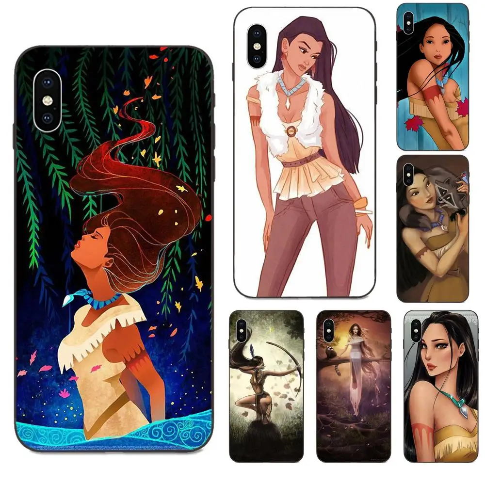 Для Xiaomi mi x Max Note 2 2S 3 5X6 6X8 9T SE A1 A2 A3 CC9e Lite Play Pro F1 TPU сумочки для аксессуаров Pocahontas Art