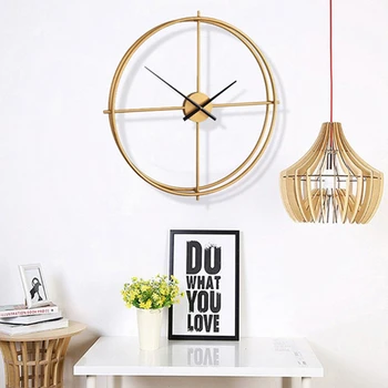 

Silent Wall Clock, Living Room Wall Clock, Hollow Wall Clock, Home Decoration, Office Wall Clock