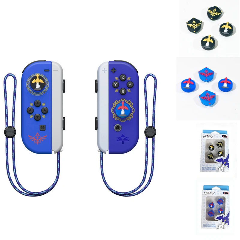 Thumb Stick Grip Cap Joystick Cover Protettiva Per Zelda Skyward Sword Nintend Switch Ns Lite Joy-Con Controller Thumbstick Case