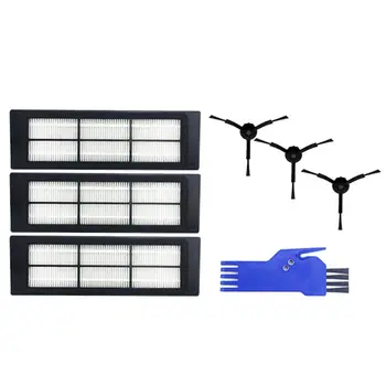 

Vacuum Vacuum Cleaner Spare Parts Replacement Accessories Kit for Roborock S55 S50 S51 Xiaomi Mi Mijia(Filter screen *3 side *