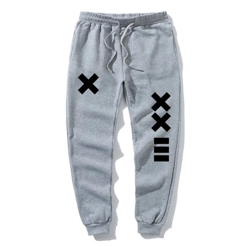 

Men's jogging pants sweatpants trousers men's street casual cotton jogging pants autumn and winter fashion casual warm trousers