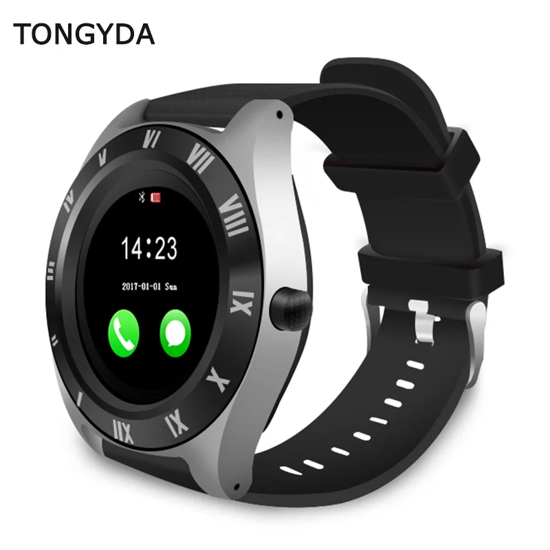 

TONGYDA Smart Watch Waterproof Touch Screen Sports Smartwatch Fitness SIM Card Bluetooth Watch Music Camera Braceet for Android