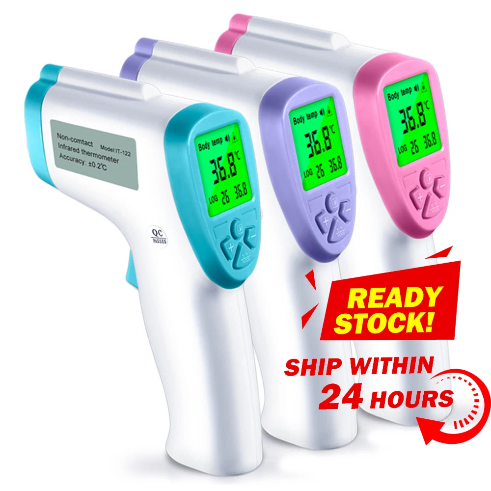 

Forehead Thermometer Non Contact Infrared Thermometer Body Temperature Fever Digital Measure Tool for Baby Adult