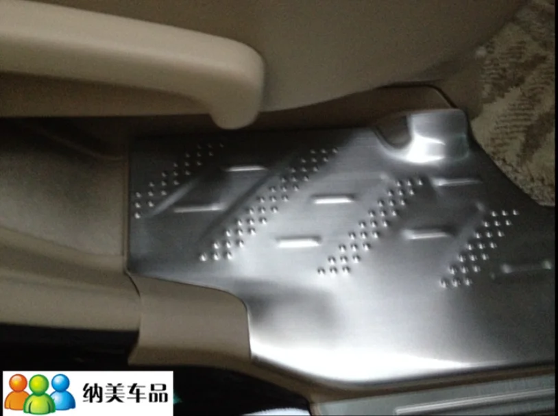 Для Toyota highlander 2009- Нержавеющая сталь оригинальная Накладка на порог двери приветствуется защита педали автомобильные аксессуары