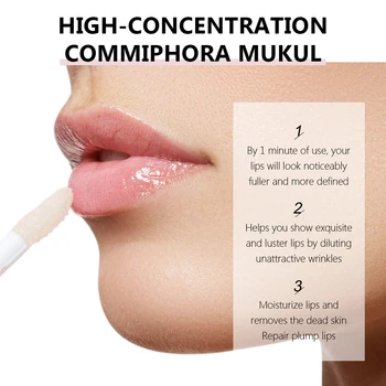 VIBRANT GLAMOUR Volumising Lip Plumper Instant Moisturizing Tone Repairing Reduce Fine Lines Enhancer Serum Skin