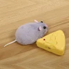 Wireless Remote Control Mouse Fluffy Electronic Mouse Toys , Emulation Toys Rat for Cat Dog mini Rat Tricky Toy 3