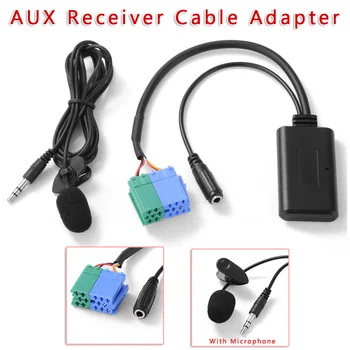 

Bluetooth AUX Receiver Module Adapter Cable Radio For Porsche For Becker For Music Lovers &1x Microphone