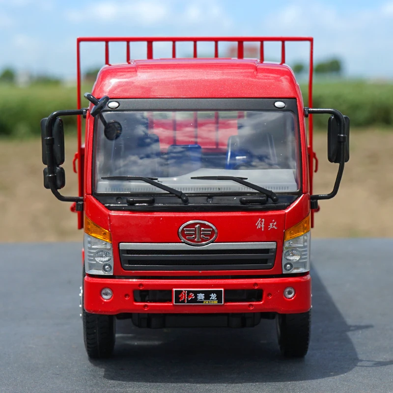 Авторизованный подлинный 1/24 FAW Jiefang sansai тяжелый грузовик литая модель игрушечного грузовика модель для рождественского подарка, коллекция