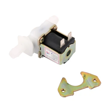 

Electric Solenoid Valve N/C Water Air Gas Inlet Flow Switch DC 24V