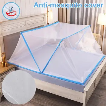

Foldable Mosquito Net Breathable Bed Tent Fast Installation Canopy Netting For Outdoor Camping Travel For Babies Adult