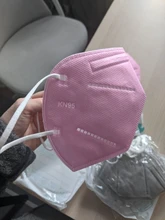 Mascarilla facial higiénica para adultos, máscara KN95 ffp2reutilizable de 5 capas FPP2, CE FFP2 FFP3, color negro