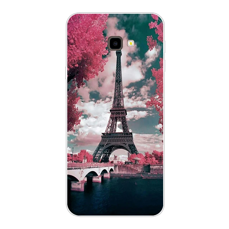 Для Funda samsung J4 Plus чехол 360 силиконовый матовый для samsung Galaxy J4 Plus sm j415 чехол для телефона J4 Plus 6,0