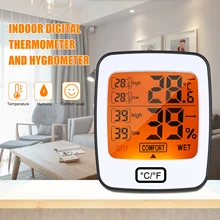 Цифровой измеритель температуры и влажности, Термогигрометр, термометр, гигрометр, измеритель температуры и влажности в помещении