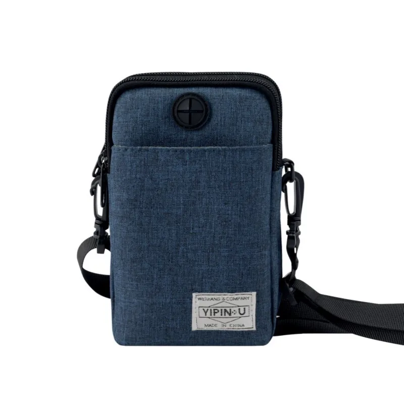 

Multi-function Women Men Mobile Phone Bag Large Capacity Unisex Mini Crossbody Bag