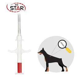 RFID 134.2KHz Syringe ISO11784/5 FDX-B rfid animal scanner animal syringe pet microchip injector rfid tag animal identification