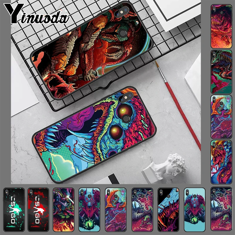 Yinuoda Hyper Beast Cs go аксессуары для телефонов Чехол для xiaomi redmi 7 5plus 6pro 6a note8 go note5 note7 note8pro mi8se 9se чехол