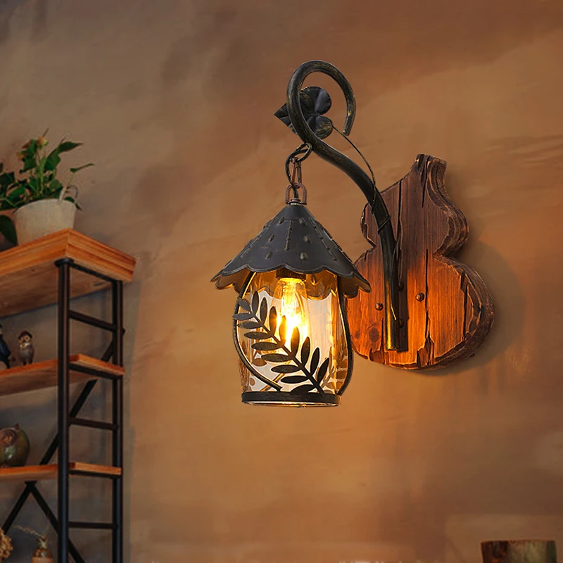 

Светильник Настенный в стиле ретро для кафе и бара