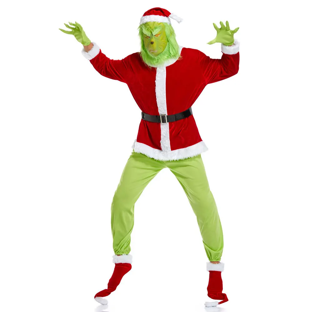 DIY Kids Grinch Costume Grinch Costumes, Kids Grinch Costume, Boy