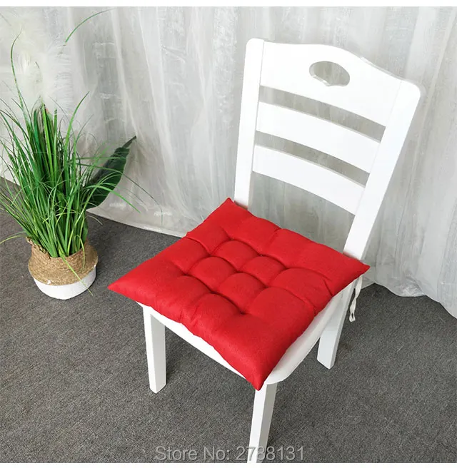 Горячая Распродажа, новинка 2019, модная подушка для офисного стула, 40x40 см, удобная подушка для кухонного кресла для взрослых, цельная