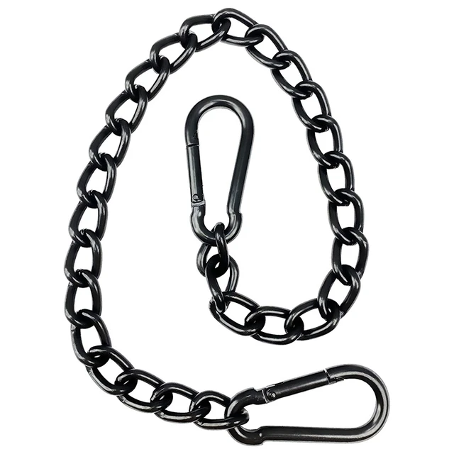 Steel Hanging Chair Chain with 2 Carabiners, Heavy Duty Porch Swing Hammock  Chain Kit,for Hammock Swings(66cm) - AliExpress