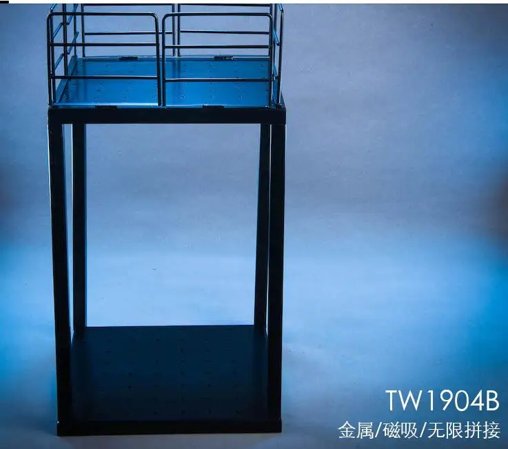 1/12 масштаб TWTOYS TW1904 1/12 полная металлическая лестница сцена неограниченное расширение игрушка для 6 дюймов фигурка - Цвет: B