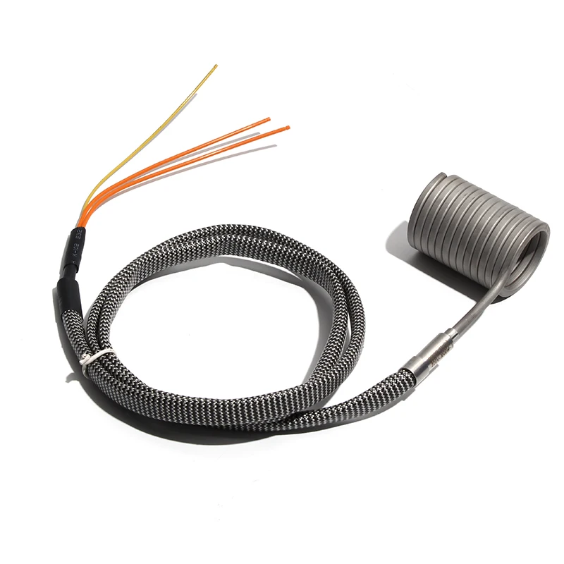 Calefatores Quentes Bondes 220v da Faixa da Bobina do Corredor Quente de 45 mm 40 45 50 mm com Fio de Aterramento 3×3 mm 3.3×3.3 mm Seção Transversal 10001300w