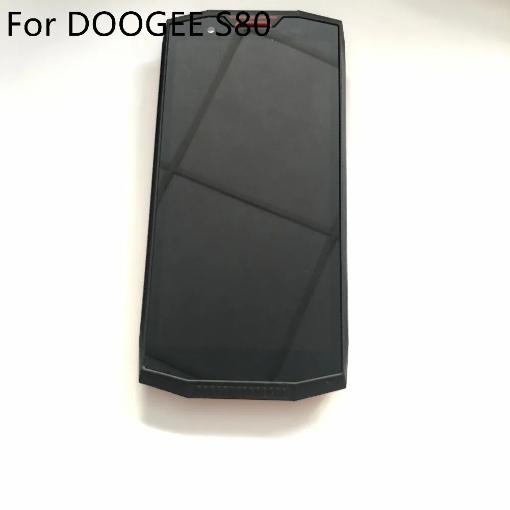 DOOGEE S80 используется ЖК-экран+ сенсорный экран+ рамка для DOOGEE S80 6+ 64 Гб MT6763T 5,99 дюймов 1080x2160 смартфон