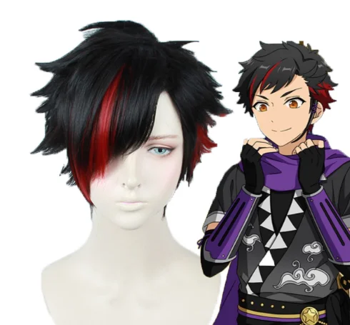 

Ensemble Stars Cosplay Wigs Nagumo Tetora Cosplay Heat Resistant Synthetic Wig Hair Halloween Party Anime Cosplay Wig+ Wig Cap